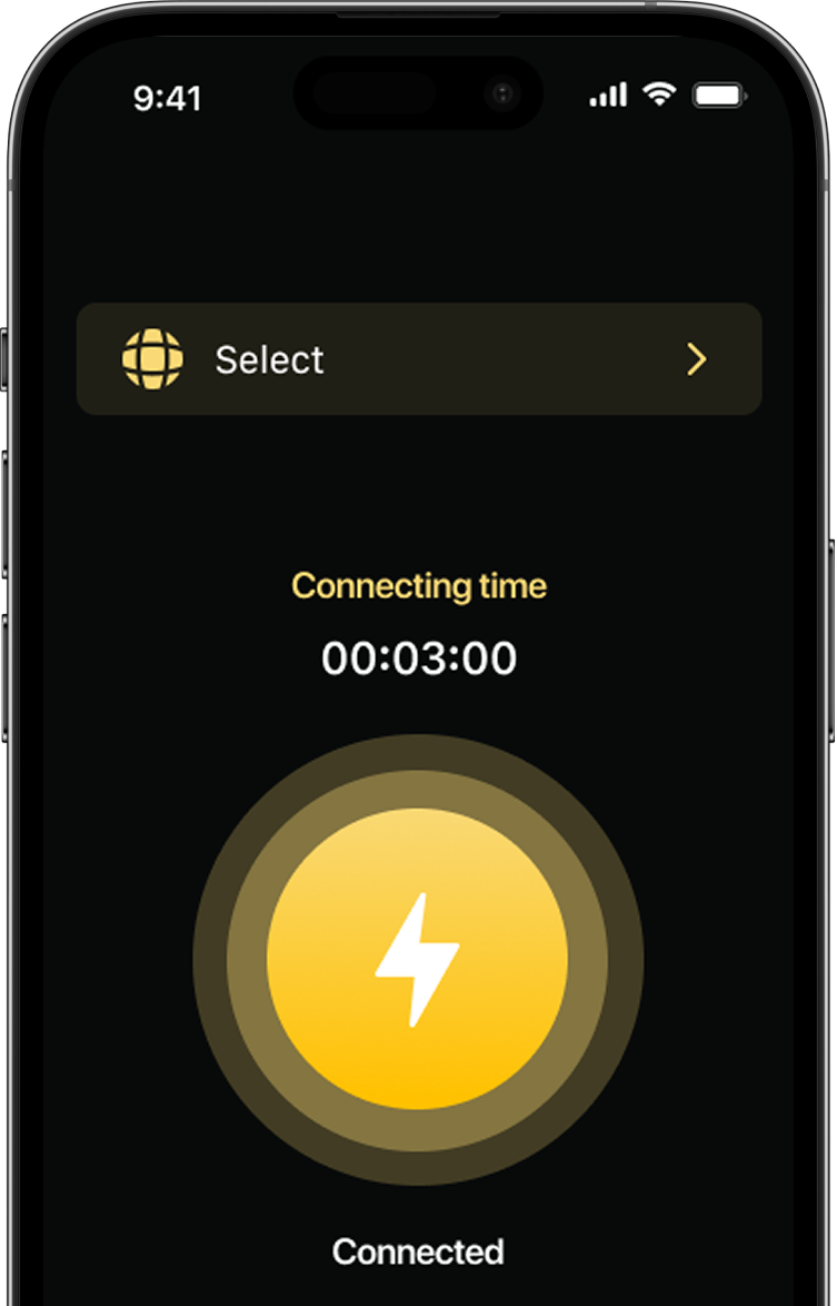 App screenshot of Genesis VPN – Your Client